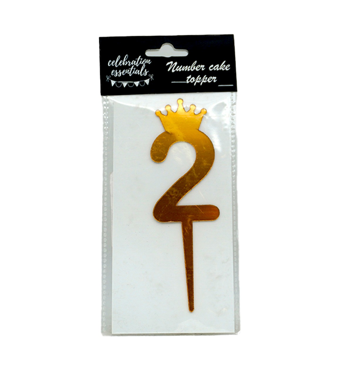 Celebrations Number 2 Cake Topper