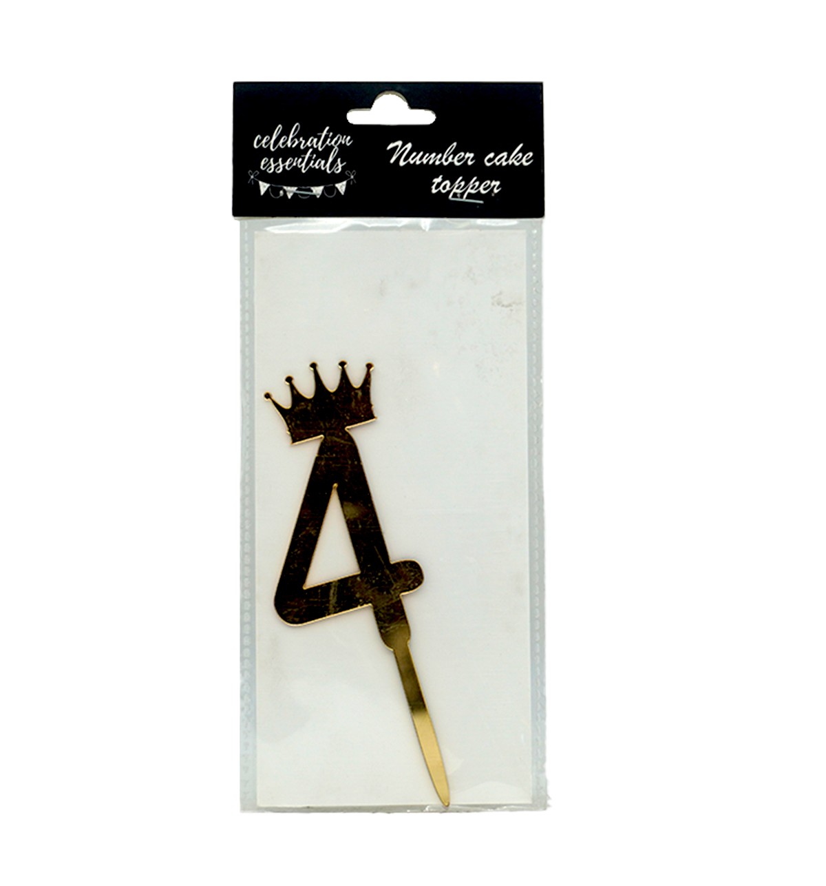 Celebrations Number 4 Cake Topper