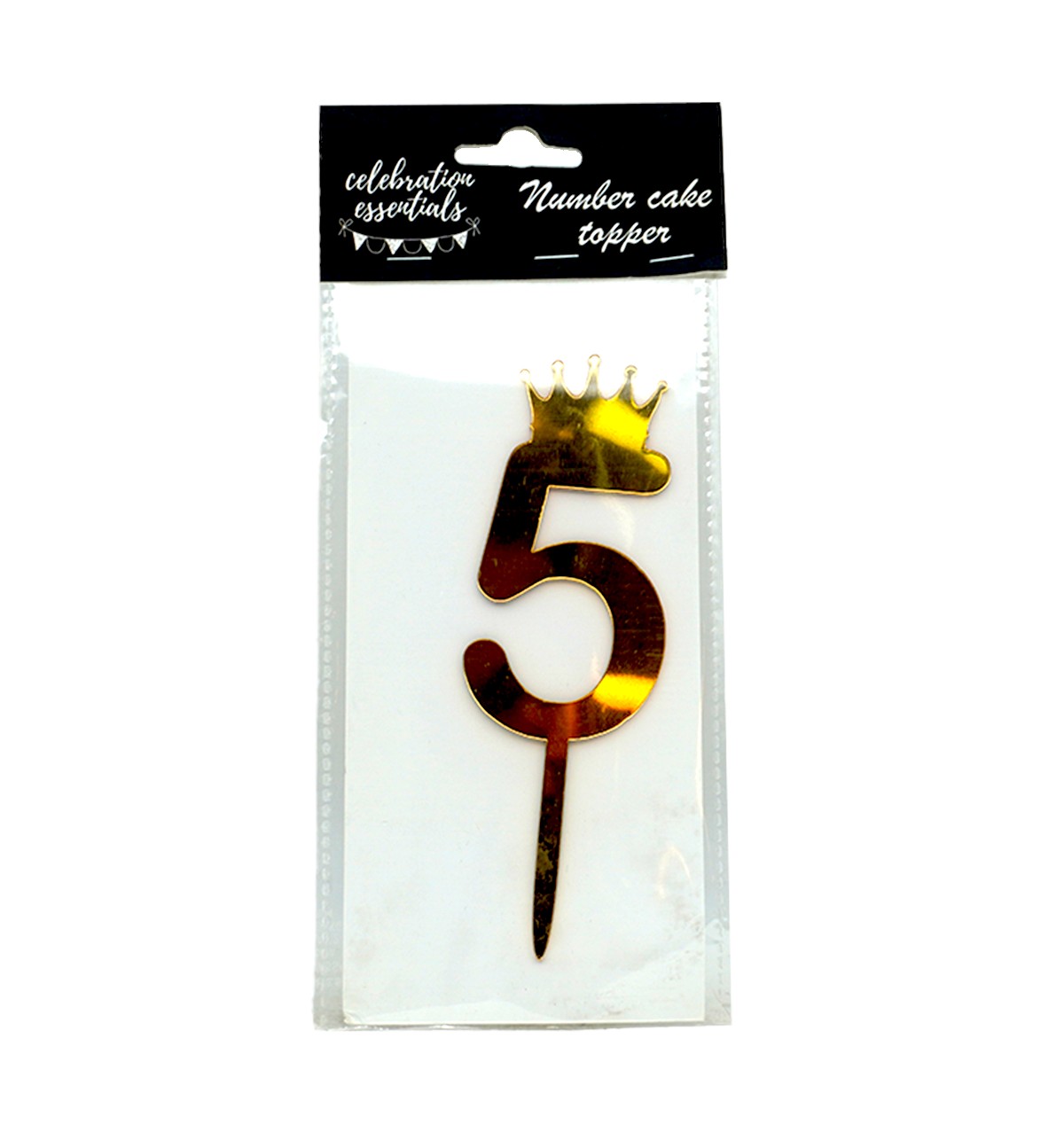 Celebrations Number 5 Cake Topper