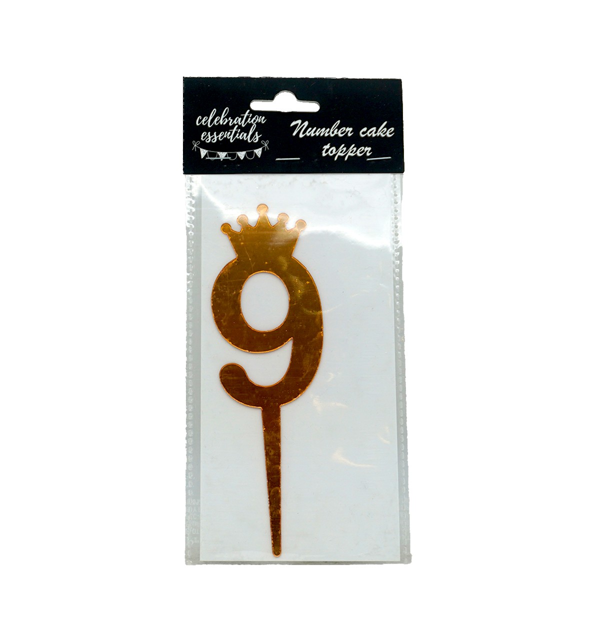 Celebrations Number 9 Cake Topper