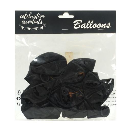 Celebrations Black Latex 9-Inch Balloon