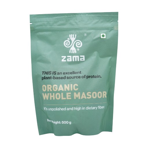 Zama Organic Whole Masoor