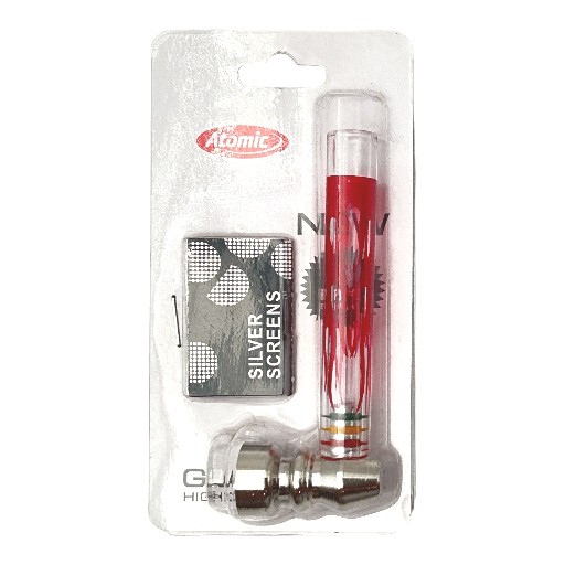 Atomic Glass Pipe Flame
