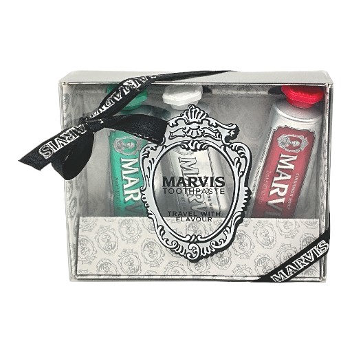 Marvis 3 Travel With Flavours Toothpaste Box