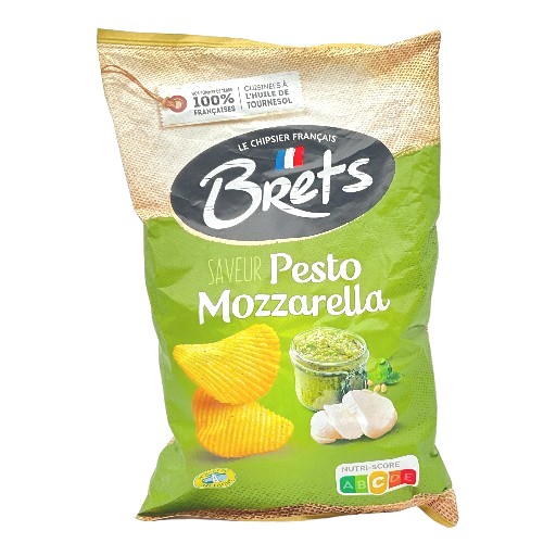 Brets Chips Pesto & Mozzarella
