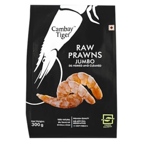 Cambay Tiger Black Tiger Dvt Prawns