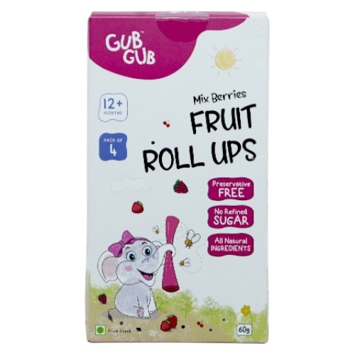 Gubgub Mix Berry Rollups