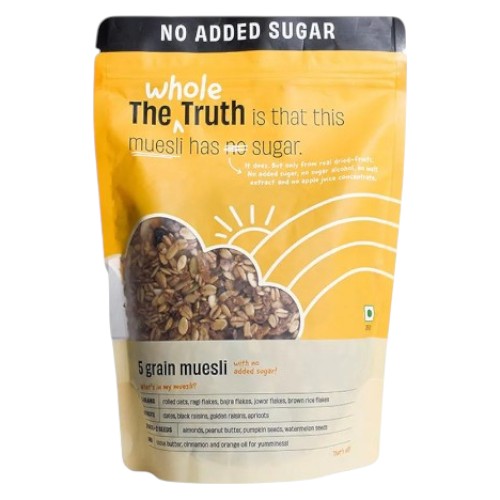 The Whole Truth Breakfast 5 Grain Muesli No Added Sugar