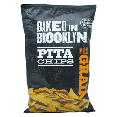 Baked In Brooklyn Pita Chips Multi Grain