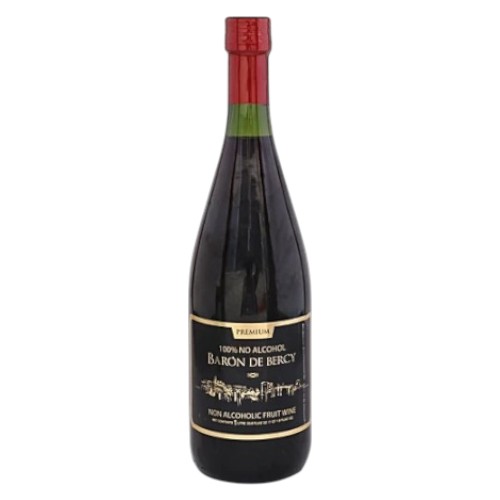 Baron De Bercy Red Wine Non Alcoholic Black Label