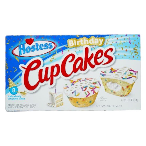 Hostess Birthday Cake Cupcake Limited Edition