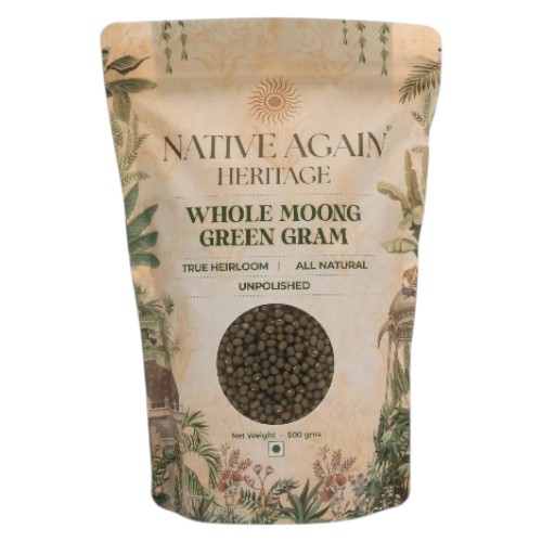 Native Again Heritage Whole Moong Green Gram