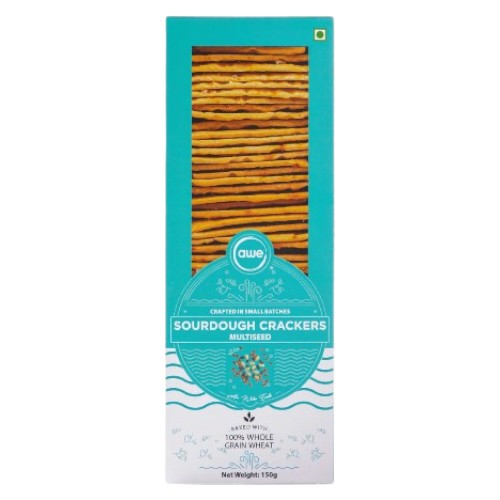 Awe Multiseed Sourdough Crackers