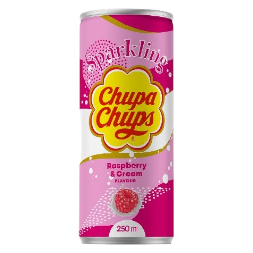 Chupa Chups Sparkling Raspberry & Cream