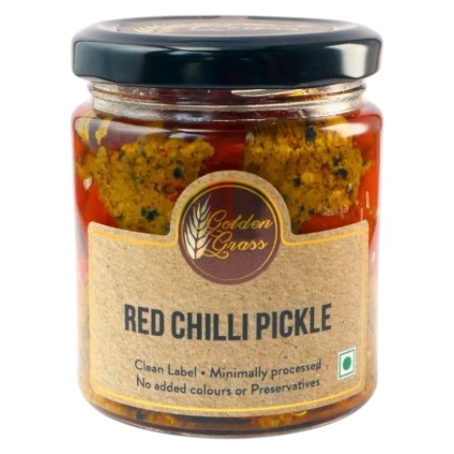 Golden Grass Red Chilli Pickle