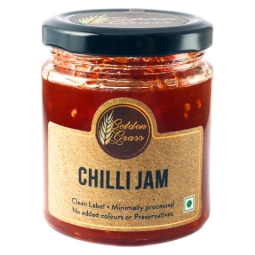 Golden Grass Chilli Jam