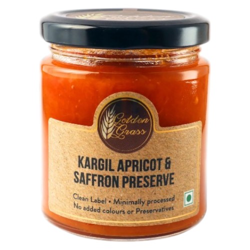 Golden Grass Kargil Apricot & Saffron Preserve