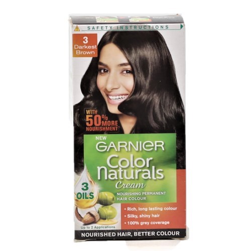 Garnier Color Naturals 3 Darkest Brown