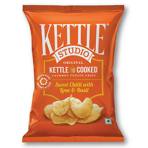 Kettle Studio Sweet Chilli Lime & Basil Chips