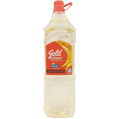 Gold Winner Refined Sunflower Oil Jar