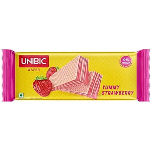 Unibic Yummy Strawberry Wafer