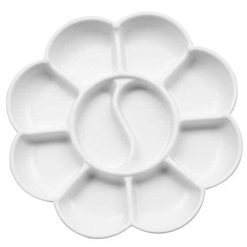 Khyati Colour Mixing Plate Flower Big