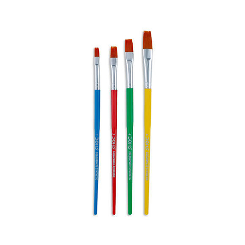 Doms Colormate Sy Brushes Flat And Round
