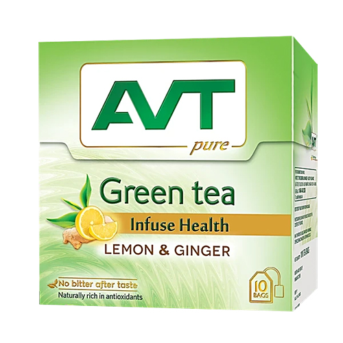 AVT Green Tea Lemon & Ginger Bags