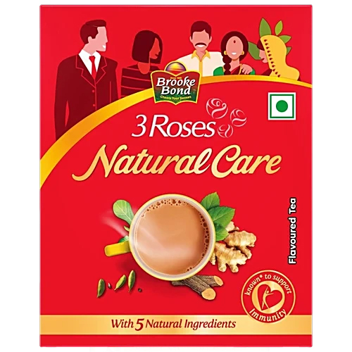 Brooke Bond 3 Roses Natural Care Tea