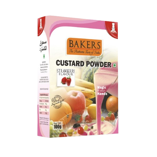 Bakers Custard Powder Strawberry Flavour