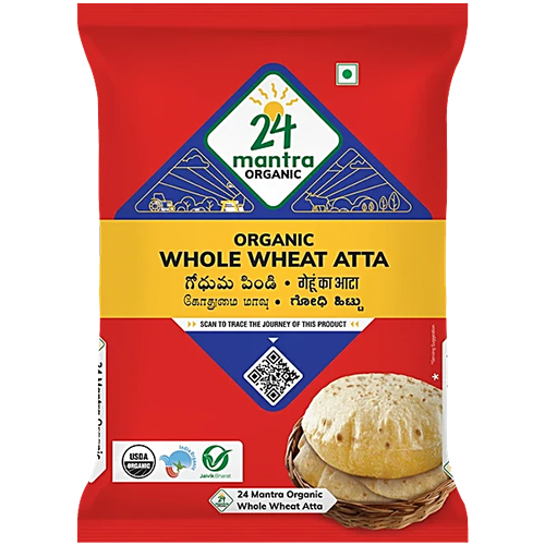 24 Mantra Organic Whole Wheat Atta