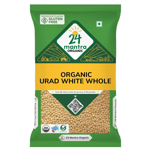 24 Mantra Organic Urad Dal White Whole