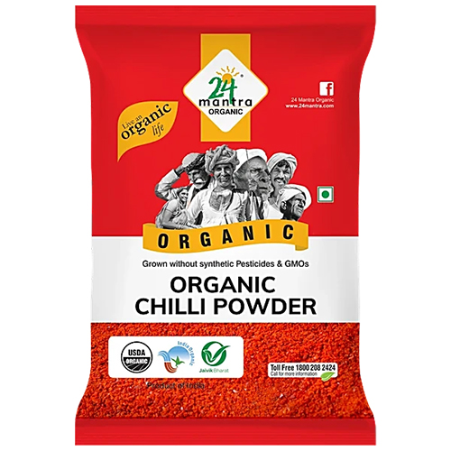 24 Mantra Organic Chilli Powder