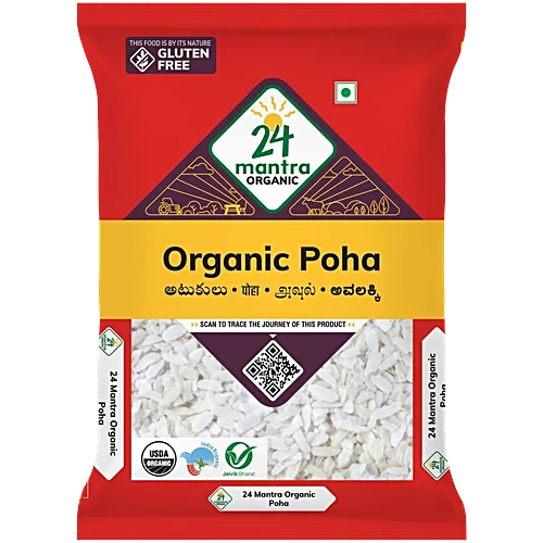 24 Mantra Organic Poha Pouch