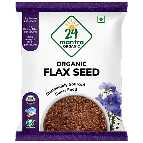 24 Mantra Organic Flax Seeds