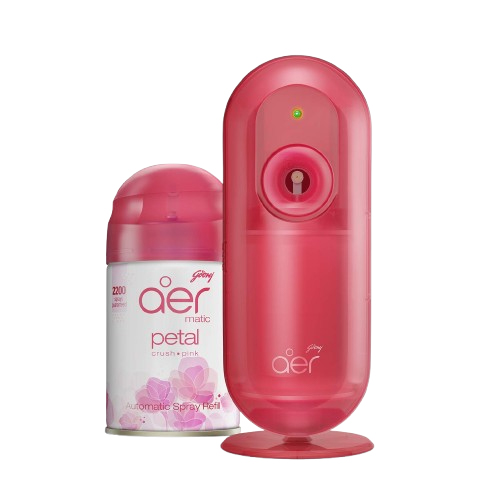 Aer Matic Pink Spray Combi Pack