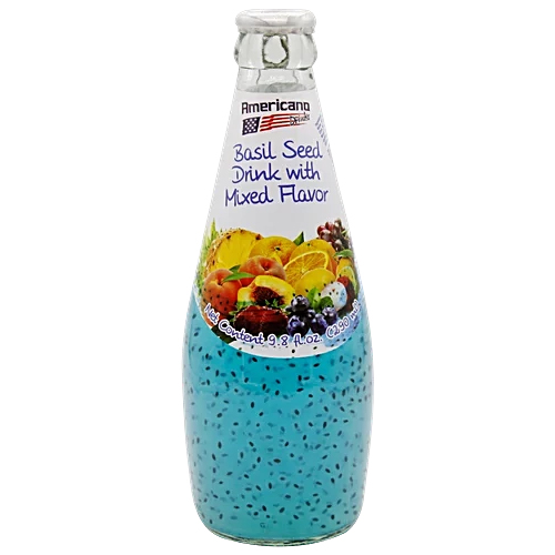 Americana Basil Seed Drinks Mixed