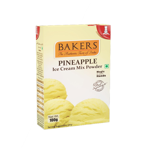 Bakers Ice Cream Mix Pineapple