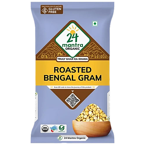24 Mantra Organic Roasted Bengal Gram Dal