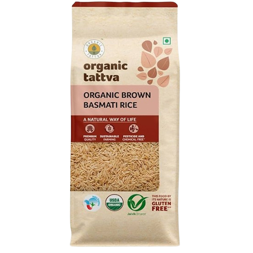 Organic Tattva's Organic Brown Basmati Rice