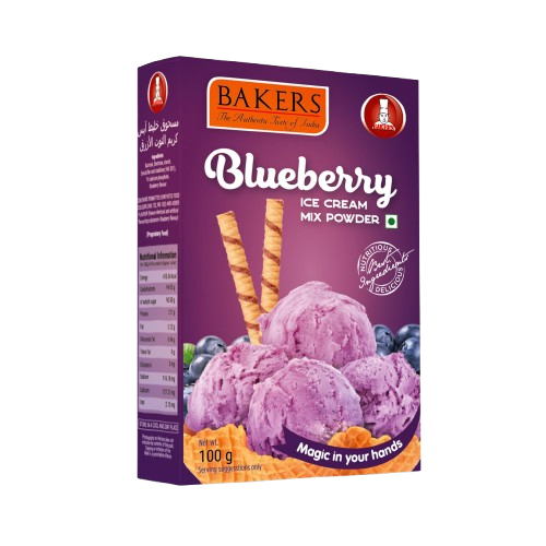 Bakers Ice Cream Mix Blueberry