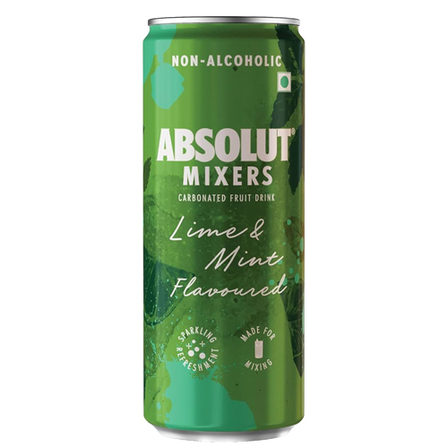 Absolut Mixers Lime And Mint Mixer