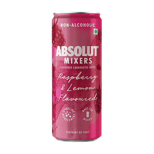 Absolut Mixers Raspeberry & Lemon