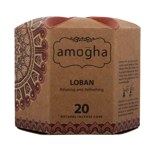 Amogha Loban 20 Natural Incense Cone 1Unit