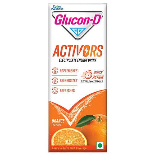 Glucon D Activors Energy Drink Orange