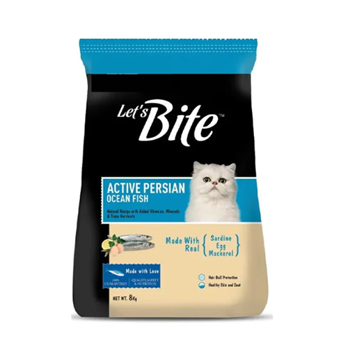 Lets Bite Active Kitten Dry Cat Food Ocean Fish
