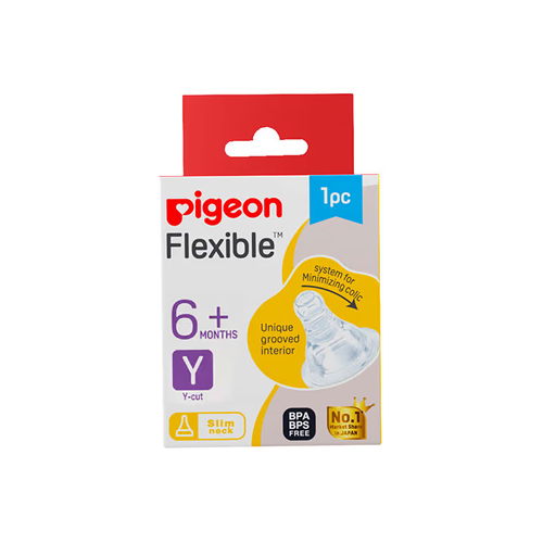 Pigeon Flexible Peristaltic Nipple Slim Neck