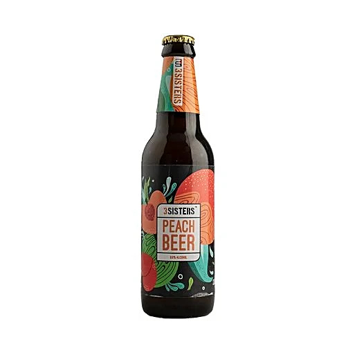 3 Sisters Non Alcoholic Peach Beer