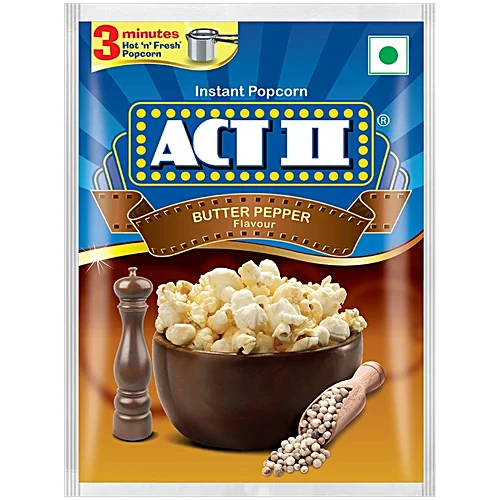 Act ll Butter Pepper Instant Popcorn