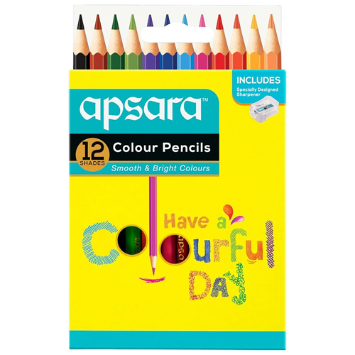 Apsara Pencils Smooth Bright Colours
